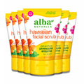 Alba Botanica Hawaiian Facial Scrub, Pore Purifying Pineapple Enzyme, 4 Oz - 6 Packs